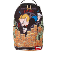 Richie Rich Money Pile Dlxr Backpack