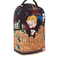 Richie Rich Money Pile Dlxr Backpack