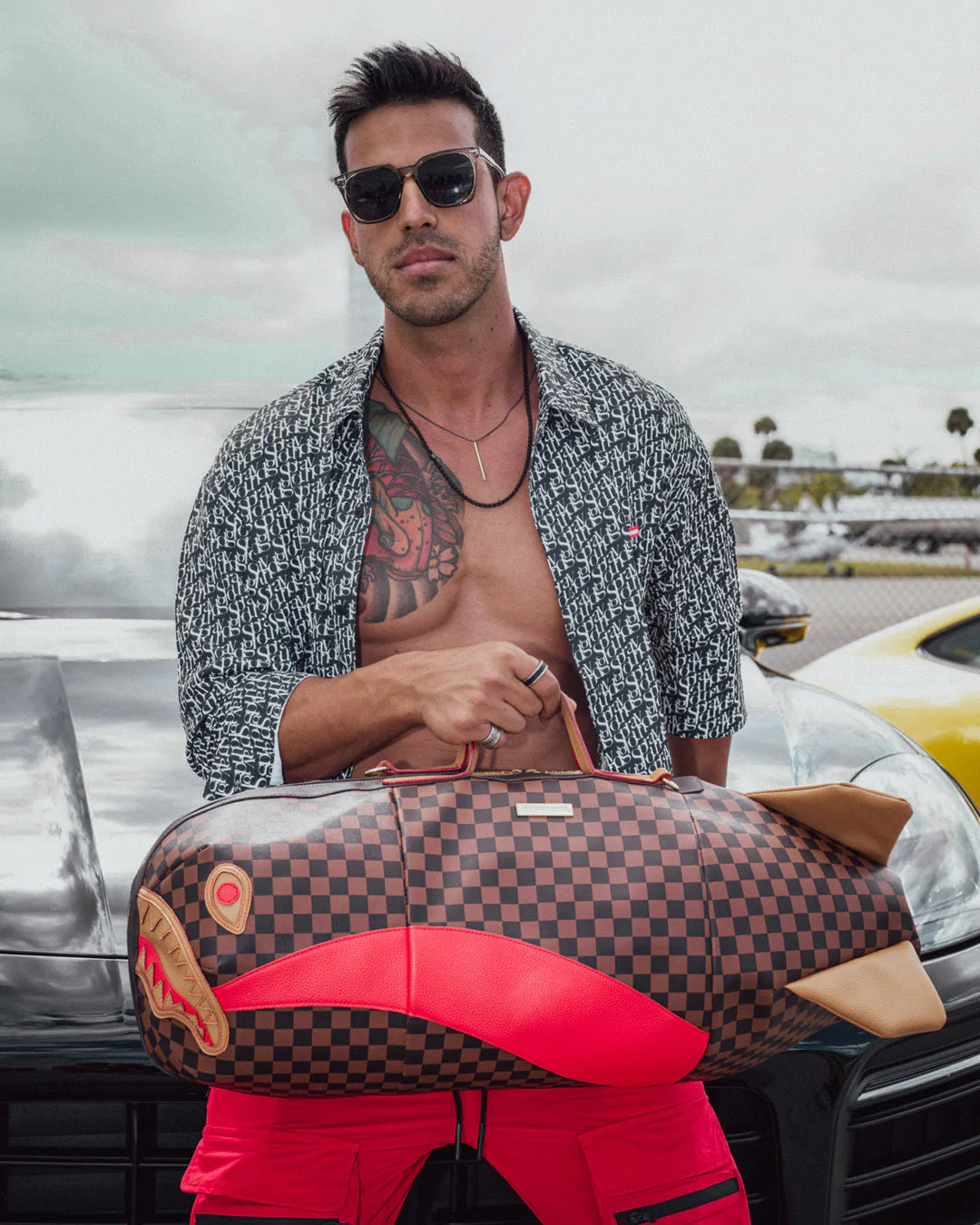 Bag Sprayground Raceway Torpedo Duffle 910d4603nsz