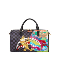 Gold Astro Checkered Reveal Duffle 910d4690nsz