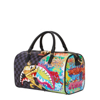 Gold Astro Checkered Reveal Duffle 910d4690nsz