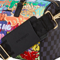 Gold Astro Checkered Reveal Duffle 910d4690nsz