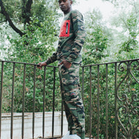 CAMO CARGO PANTS
