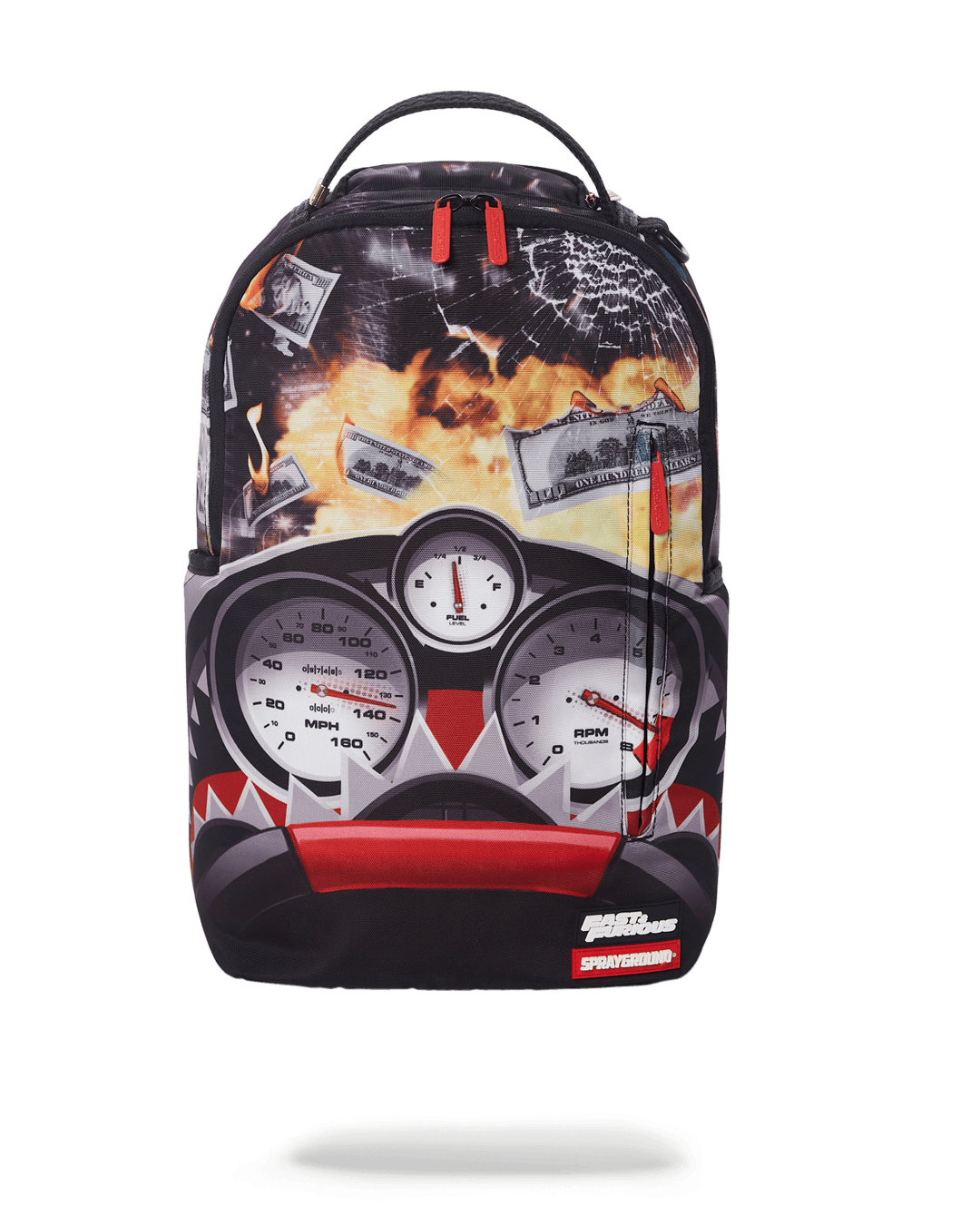 FAST AND FURIOUS SHARK GAUGES BACKPACK (ONLY 50 PCS MADE)
