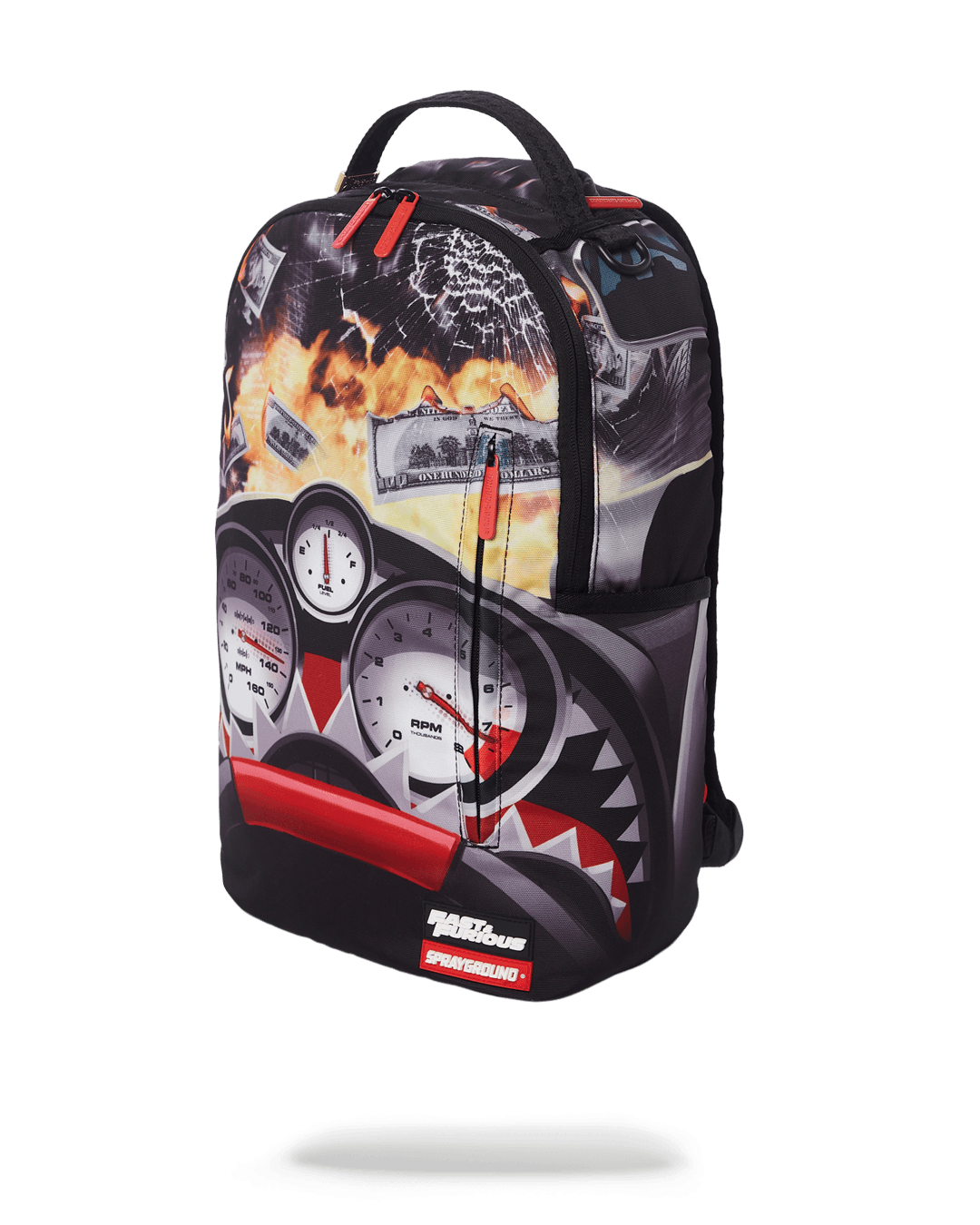 FAST AND FURIOUS SHARK GAUGES BACKPACK (ONLY 50 PCS MADE)