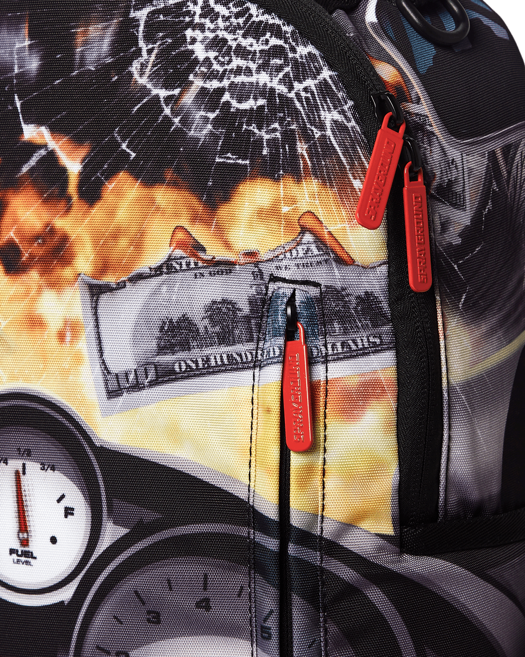 FAST AND FURIOUS SHARK GAUGES BACKPACK (ONLY 50 PCS MADE)