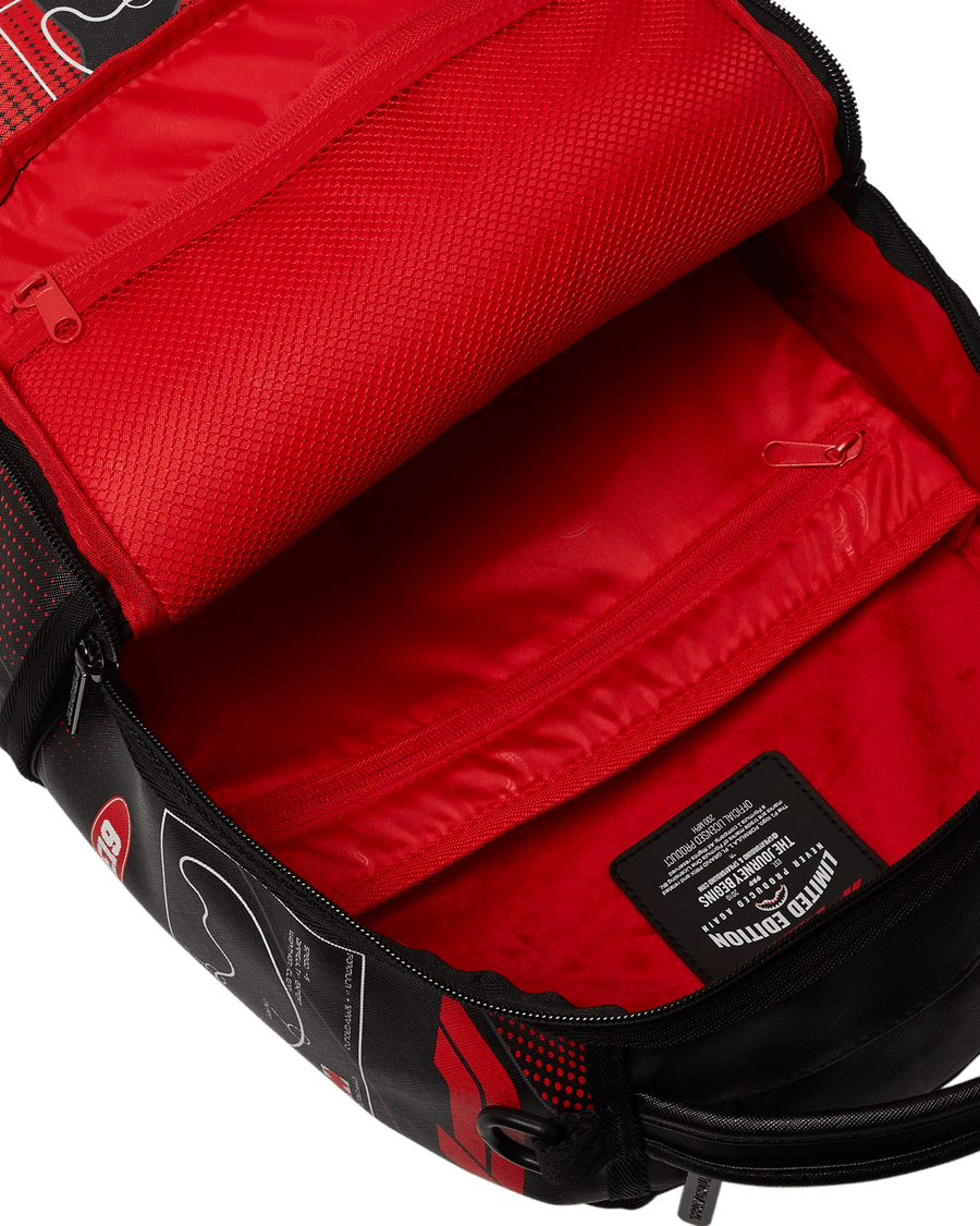 Sprayground Backpack FORMULA 1 MENACING BACKPACK (DLXV) Black