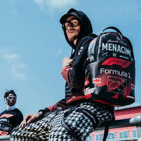 Mochila Sprayground FORMULA 1 MENACING BACKPACK (DLXV) Negro