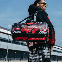 Sac Sprayground FORMULA 1 MENACING DUFFLE Noir