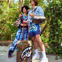 GARDEN OF SHARKS SHARKNAUTICS HARDSHELL CARRY-ON LUGGAGE