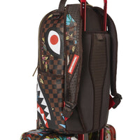 GARDEN OF SHARKS SHARKNAUTICS HARDSHELL CARRY-ON LUGGAGE