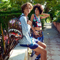 Garden Of Sharks Backpack (dlxv)