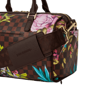 Bolsa pequeña Sprayground GARDEN OF SHARKS MINI DUFFLE Marrón