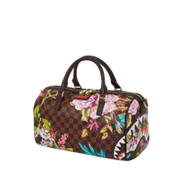 Bolsa pequeña Sprayground GARDEN OF SHARKS MINI DUFFLE Marrón