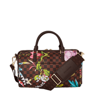 Bolsa pequeña Sprayground GARDEN OF SHARKS MINI DUFFLE Marrón