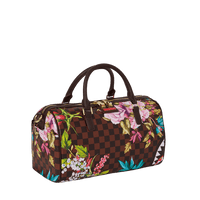 Bolsa pequeña Sprayground GARDEN OF SHARKS MINI DUFFLE Marrón