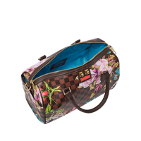 Bolsa pequeña Sprayground GARDEN OF SHARKS MINI DUFFLE Marrón