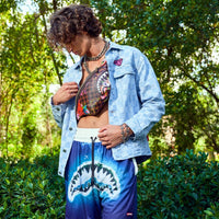Riñonera Sprayground GARDEN OF SHARKS SAVVY CROSSBODY Multicolor