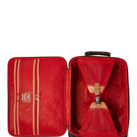 HENNY AIR TO THE THRONE CUT & SEW VEGAN LEATHER CARRY-ON LUGGAGE