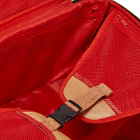 HENNY AIR TO THE THRONE CUT & SEW VEGAN LEATHER CARRY-ON LUGGAGE