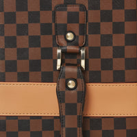 HENNY AIR TO THE THRONE CUT & SEW VEGAN LEATHER CARRY-ON LUGGAGE