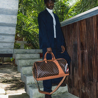 Bolsa Sprayground HENNY AIR TO THE THRONE DUFFLE Marrón