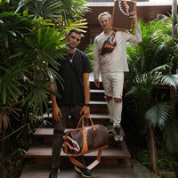 Bolsa Sprayground HENNY AIR TO THE THRONE DUFFLE Marrón