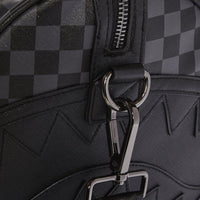 Henny Black Checkered Duffle