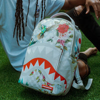 Mochila Sprayground IN THE GARDEN BACKPACK Blanco