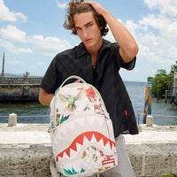 Mochila Sprayground IN THE GARDEN BACKPACK Blanco