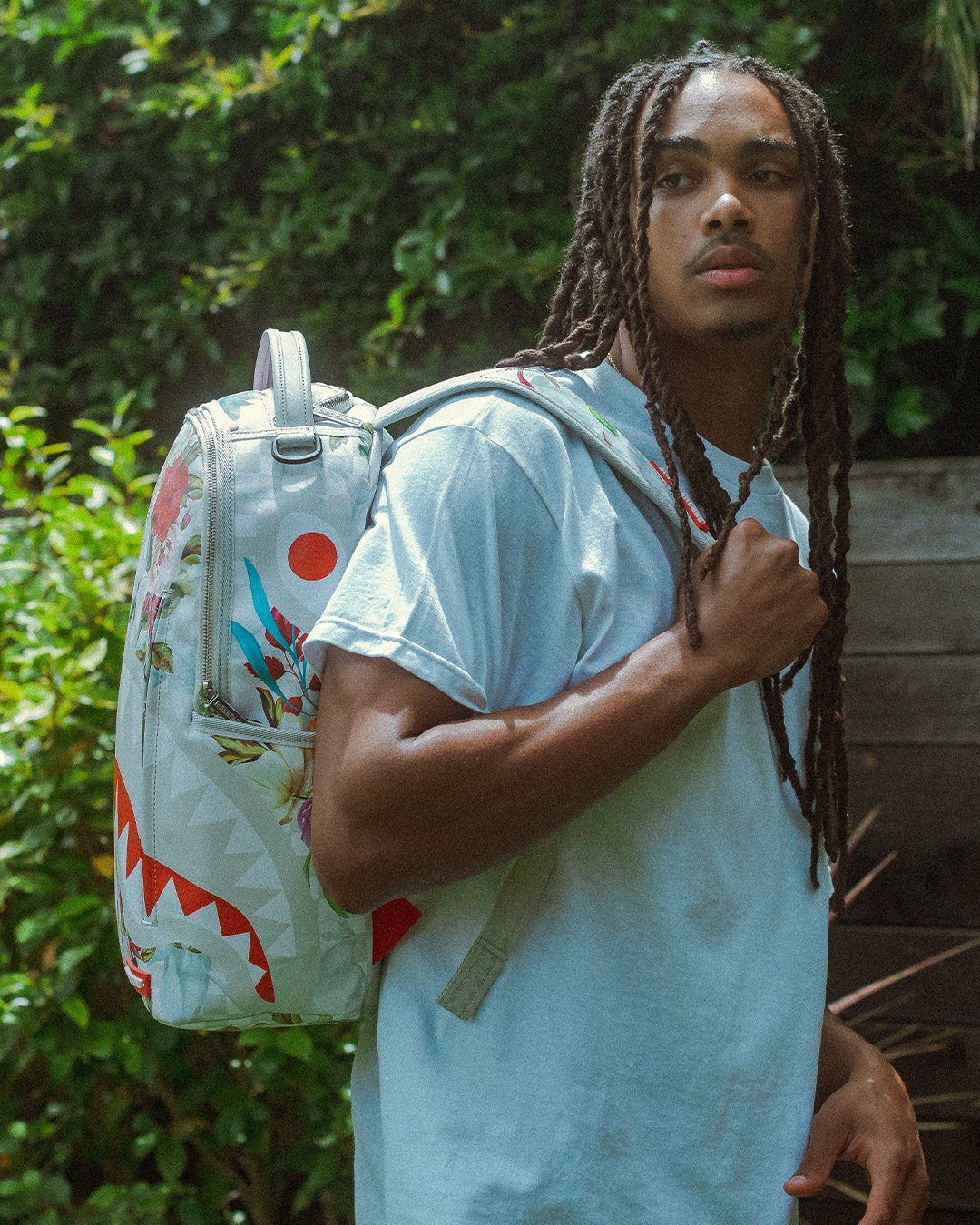 Sac à dos Sprayground IN THE GARDEN BACKPACK Blanc