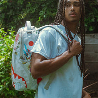 Mochila Sprayground IN THE GARDEN BACKPACK Blanco