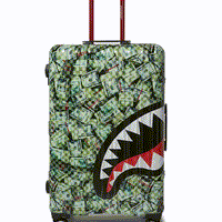 MAMA I MADE IT SHARKITECTURE HARDSHELL FULL-SIZE LUGGAGE
