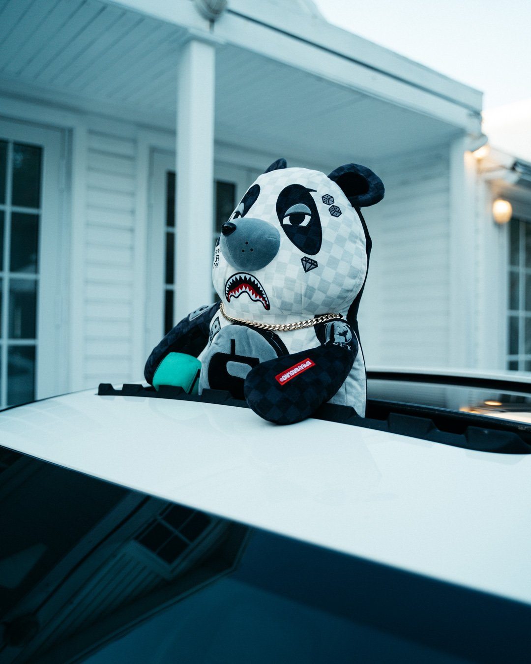 MONEY BEAR TEDDY BEAR BACKPACK PANDA PANDA PANDA