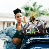 Petit sac Sprayground MONEY CHASER MINI DUFFLE Marron