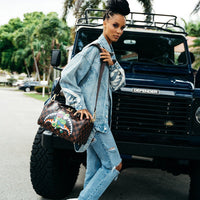 Petit sac Sprayground MONEY CHASER MINI DUFFLE Marron