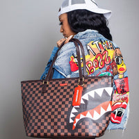 Bolsa Sprayground PARIS VS FLORENCE TOTE Marrón