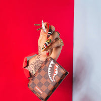 Billetera Sprayground PARIS VS FLORENCE WALLET Marrón