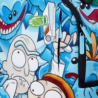 Mochila Sprayground RICK & MORTY MESEEKS CRAMMED BACKPACK (DLXR) Multicolor