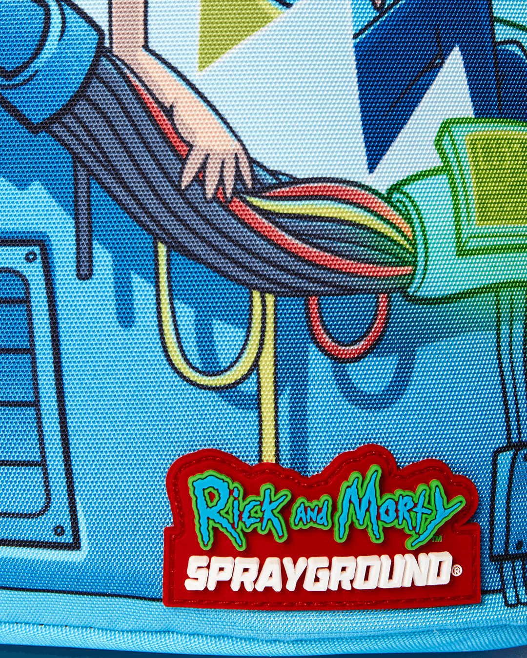 Mochila Sprayground RICK & MORTY NAPSACK Azul