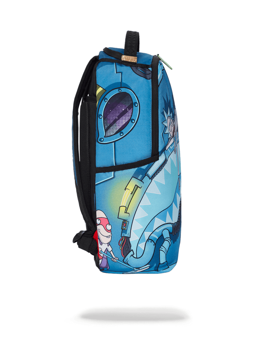 Sprayground Backpack RICK & MORTY NAPSACK Blue