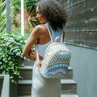 Mochila Sprayground ROSE ALL DAY LA PALAIS SAVAGE Blanco