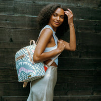 Mochila Sprayground ROSE ALL DAY LA PALAIS SAVAGE Blanco