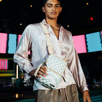 Borsa Sprayground ROSE ALL DAY LA PALAIS SLING Bianco