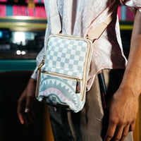 Borsa Sprayground ROSE ALL DAY LA PALAIS SLING Bianco