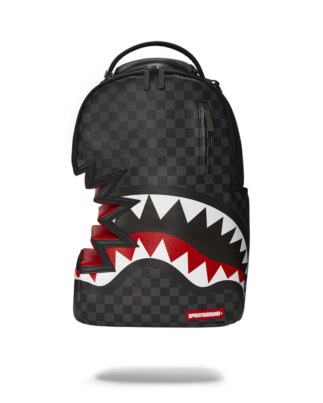 Shark Bite Backpack Zaino Shark Sprayground Zaino Sprayground SHARK BITE SHARKS IN PARIS GRAY BACKPACK (DLXV) Nero