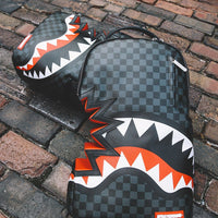 Mochila Sprayground SHARK BITE SHARKS IN PARIS GRAY BACKPACK (DLXV) Negro