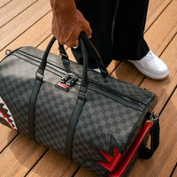 SHARK BITE SHARKS IN PARIS GRAY DUFFLE