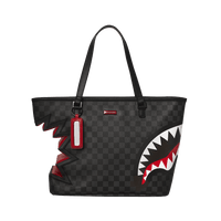 Bolsa Sprayground SHARK BITE SHARKS IN PARIS GRAY TOTE Multicolor