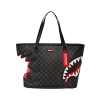 Bolsa Sprayground SHARK BITE SHARKS IN PARIS GRAY TOTE Multicolor
